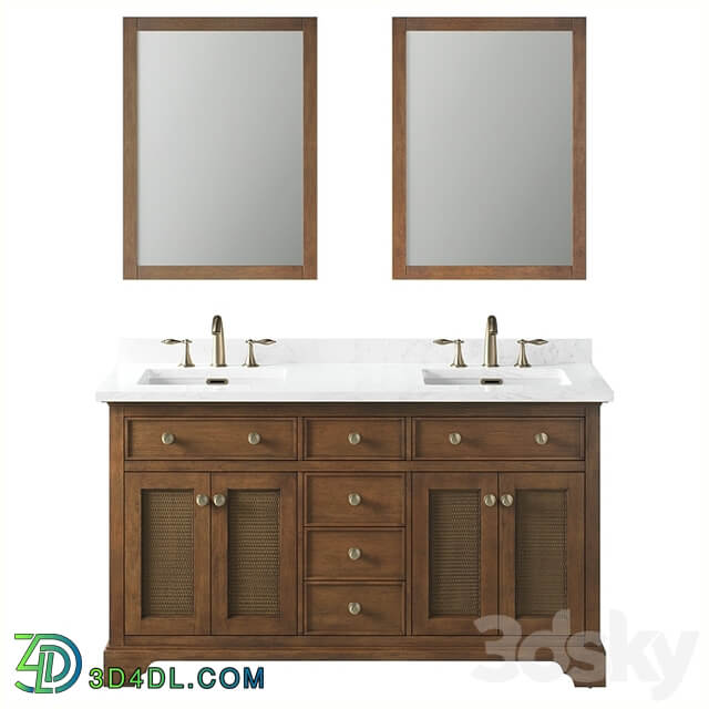 OVE Ophelia 60 Almond Latte Vanity