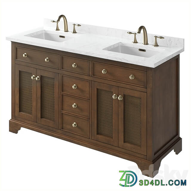 OVE Ophelia 60 Almond Latte Vanity