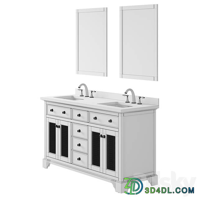 OVE Ophelia 60 Almond Latte Vanity