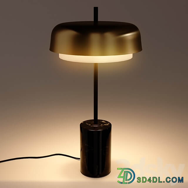 Direct lamp made of metal and marble Clepsos 3D Models