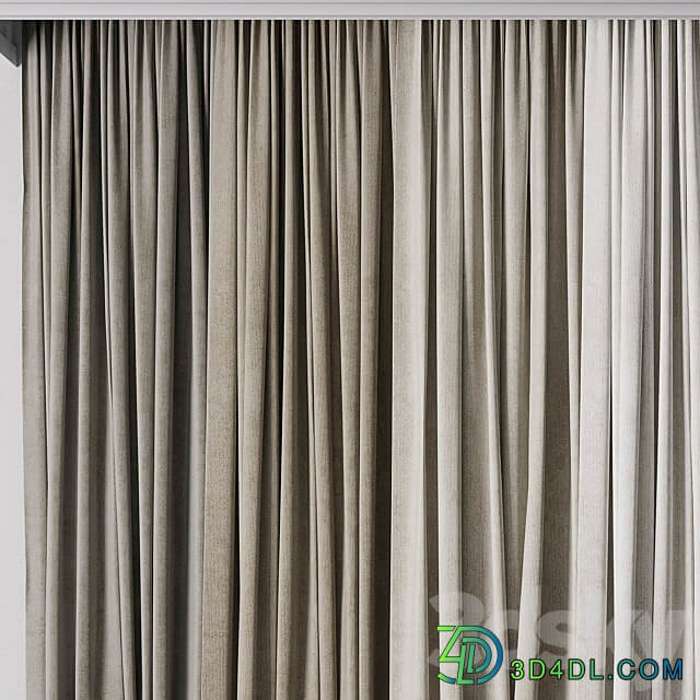 hadi curtain 64 3D Models