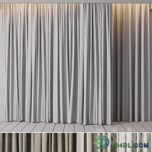 hadi curtain 64 3D Models