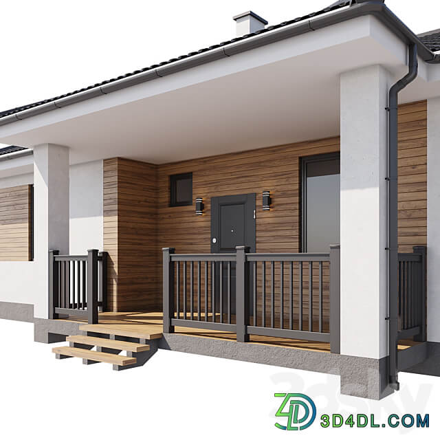 Country house 120 sq.m. 3D Models