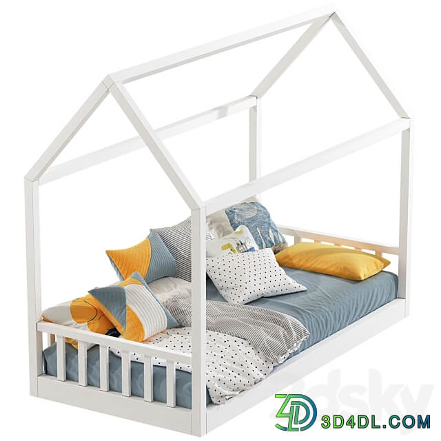 Bed house 244 3D Models