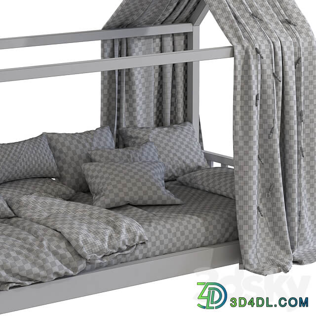 Bed house 244 3D Models