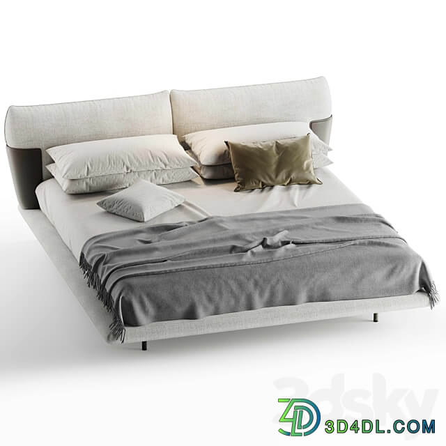 Bonaldo Blend bed Bed 3D Models