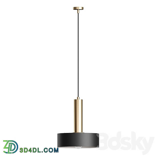 Pendant lamp Freya Izza FR4008PL 01BBS Pendant light 3D Models