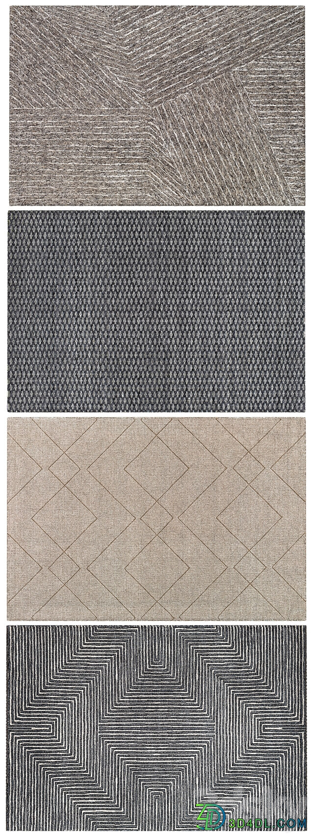 Premium rugs 3D Models