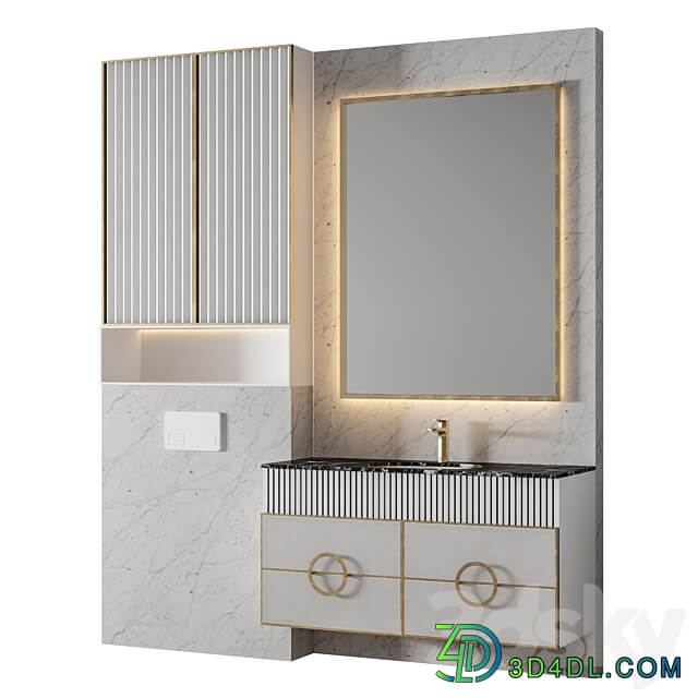 Luxury Bathroom 109 3D Models