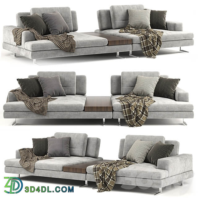 Ermes Sofa by Blanche 02 3D Models