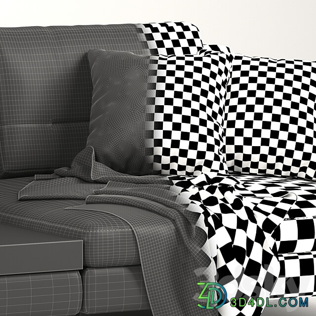 Ermes Sofa by Blanche 02 3D Models