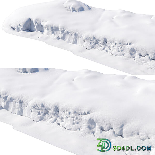 snowdrift 3D Models