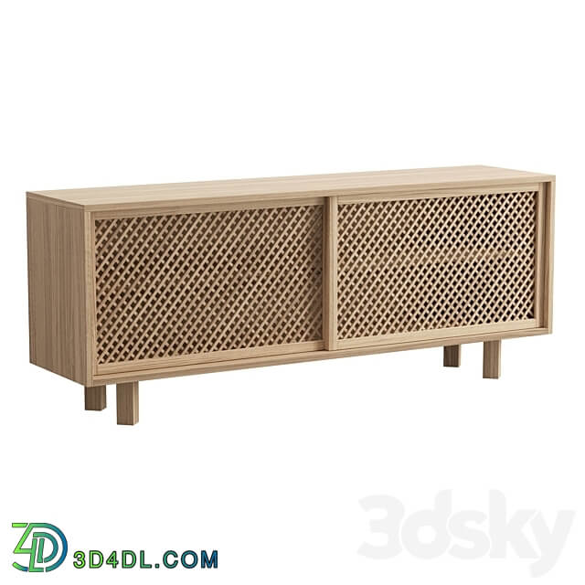 Jolie Buffet Sideboard Chest of drawer 3D Models