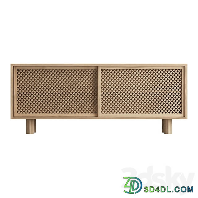 Jolie Buffet Sideboard Chest of drawer 3D Models