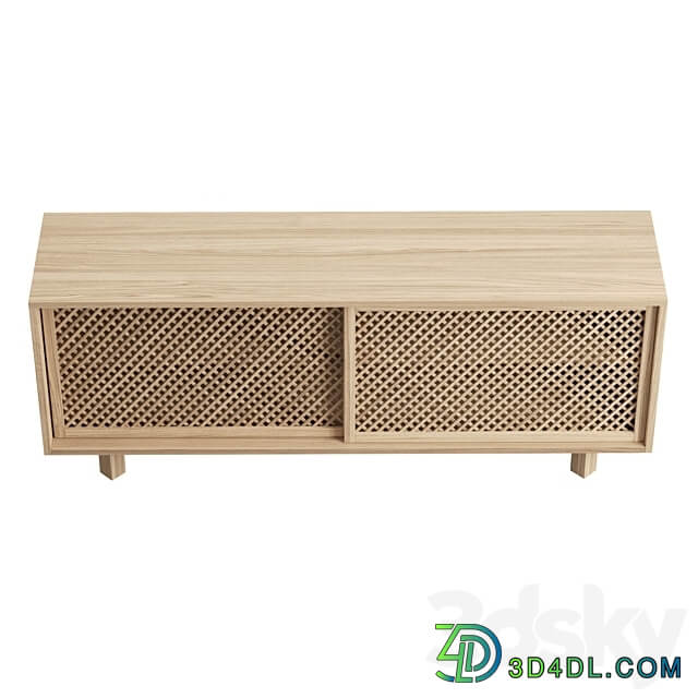 Jolie Buffet Sideboard Chest of drawer 3D Models