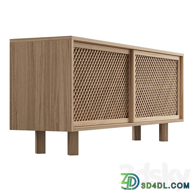 Jolie Buffet Sideboard Chest of drawer 3D Models