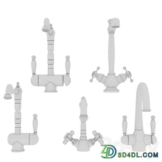 OMOIKIRI Faucet 01 Faucet 3D Models