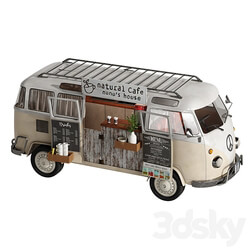 Natural Cafe Van 3D Models 