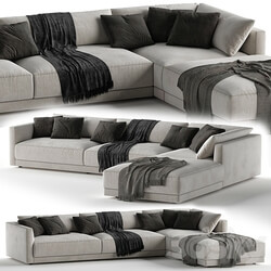 Sofa Poliform Bristol 3D Models 