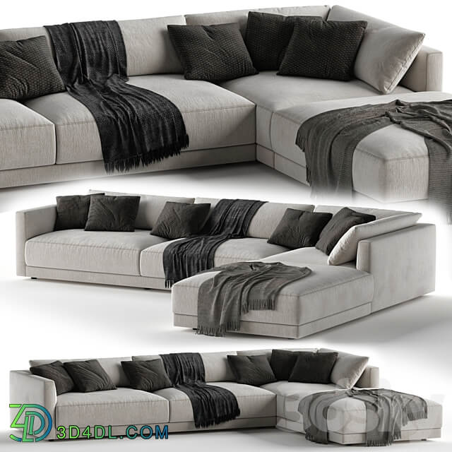 Sofa Poliform Bristol 3D Models