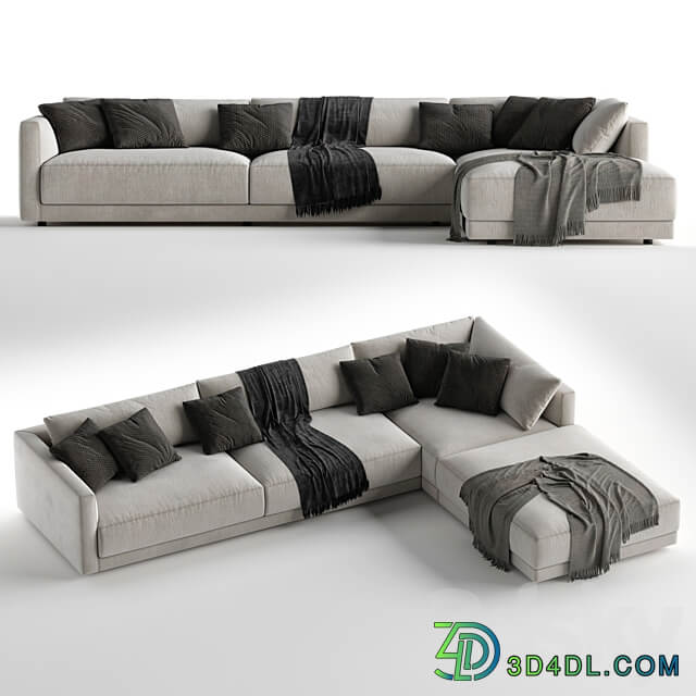 Sofa Poliform Bristol 3D Models