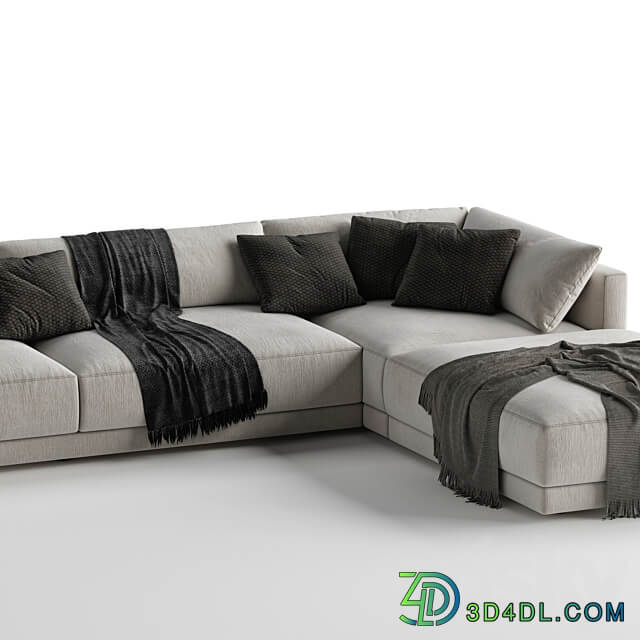 Sofa Poliform Bristol 3D Models