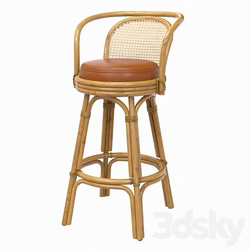 Cuban Barstool Lincoln Brooks 3D Models 