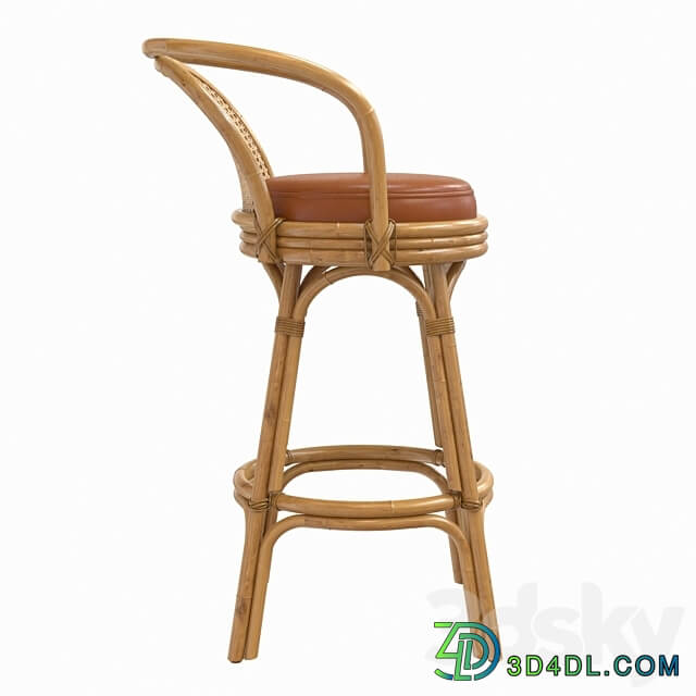 Cuban Barstool Lincoln Brooks 3D Models