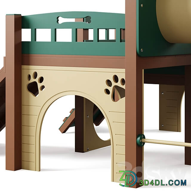 Dog training ground equipment 3 by TerraBound Solutions Other 3D Models