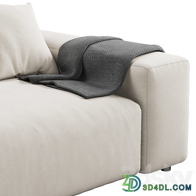 006 Cloud Sofa modular 2 seat by Prostoria 3D Models