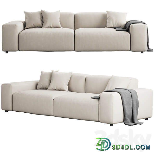 006 Cloud Sofa modular 2 seat by Prostoria 3D Models