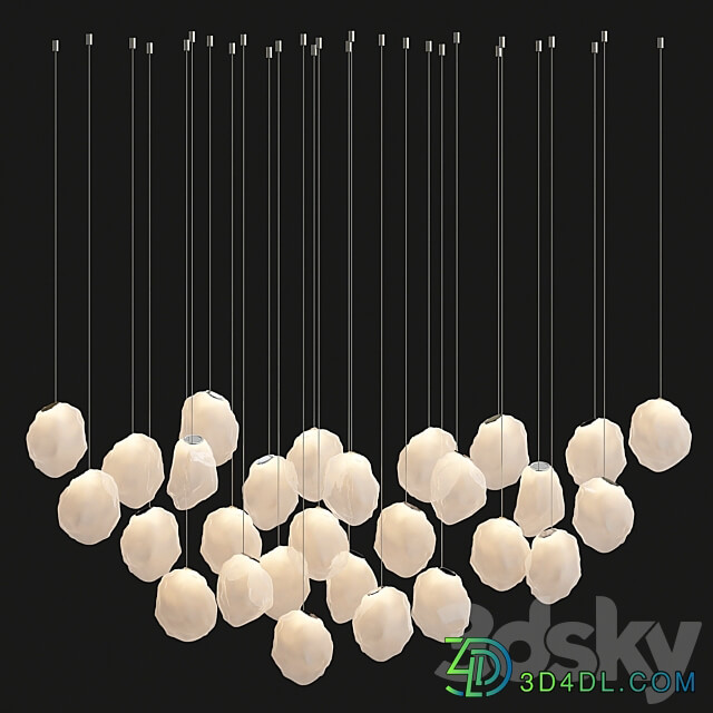 Bocci 73 series Pendant light 3D Models