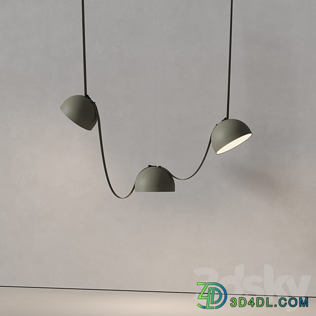 Vibia Plusminus Pendant light 3D Models