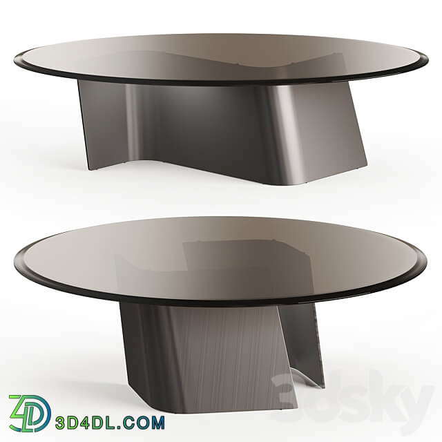 Reflex Angelo ESSE Oval Coffee Table By Tulczinsky 3D Models