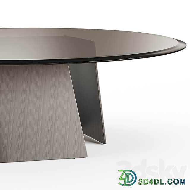 Reflex Angelo ESSE Oval Coffee Table By Tulczinsky 3D Models