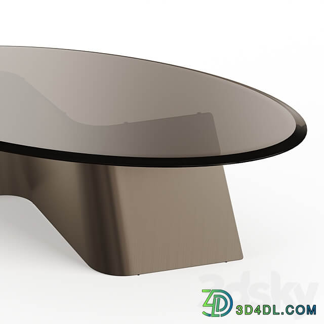 Reflex Angelo ESSE Oval Coffee Table By Tulczinsky 3D Models