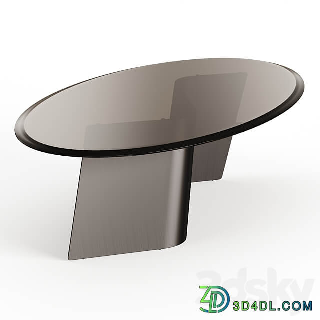 Reflex Angelo ESSE Oval Coffee Table By Tulczinsky 3D Models