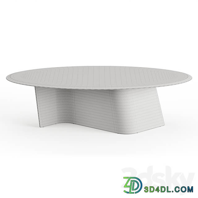 Reflex Angelo ESSE Oval Coffee Table By Tulczinsky 3D Models