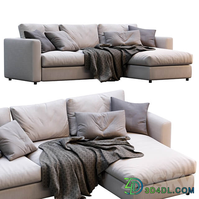 Sofa Vimle By Ikea 4 3D Models