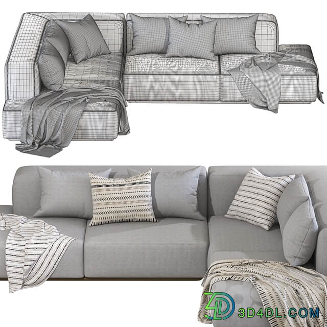 MARGO Corner sofa 3D Models