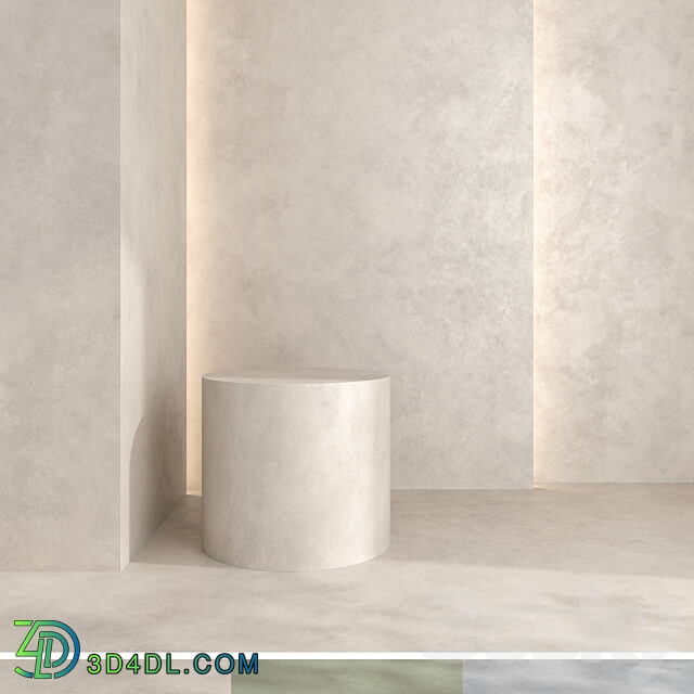 Decorative plaster v11 Stone 3D Models