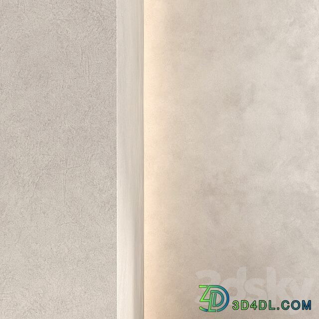 Decorative plaster v11 Stone 3D Models