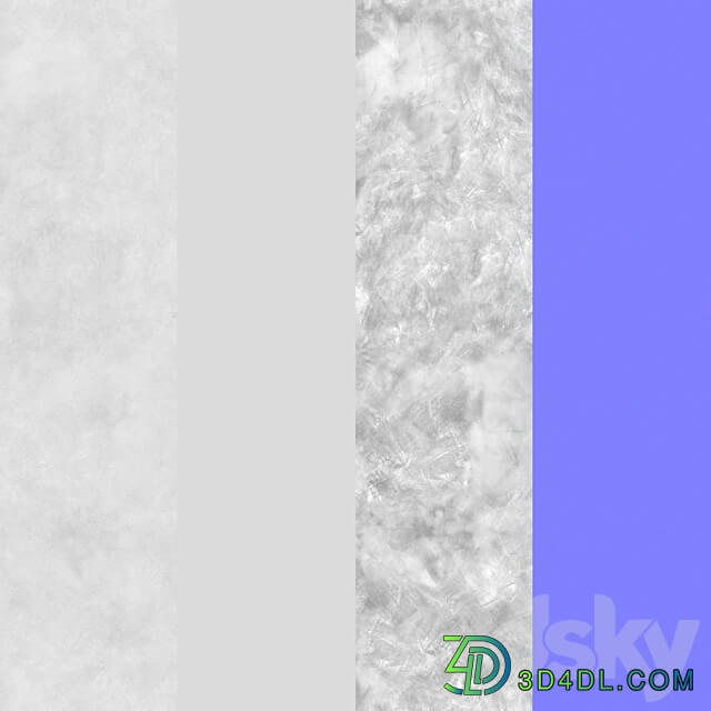 Decorative plaster v11 Stone 3D Models