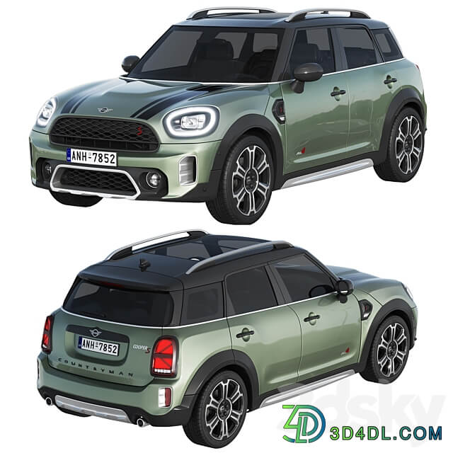 Mini Countryman S 2021 3D Models