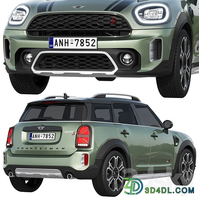 Mini Countryman S 2021 3D Models