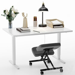 IKEA office workplace 3D Models 