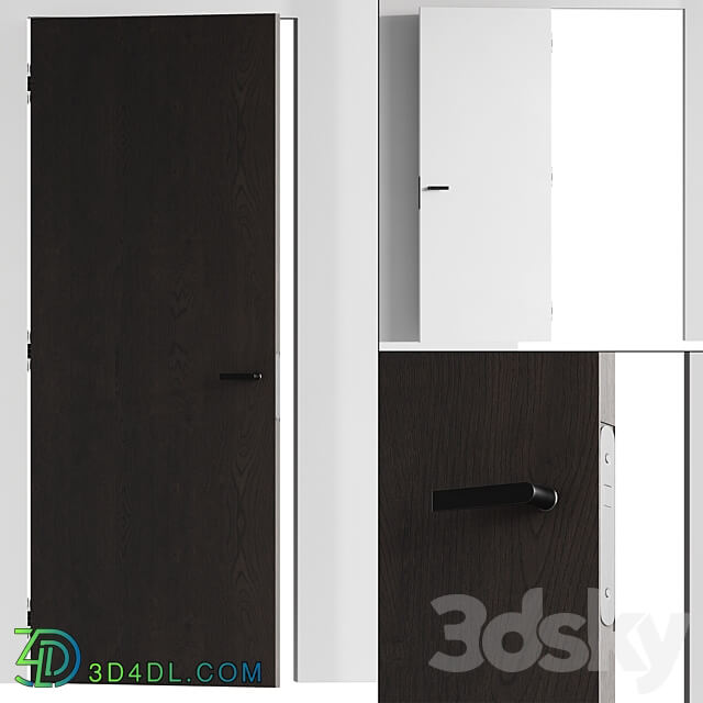 Concealed doors 004 3D Models