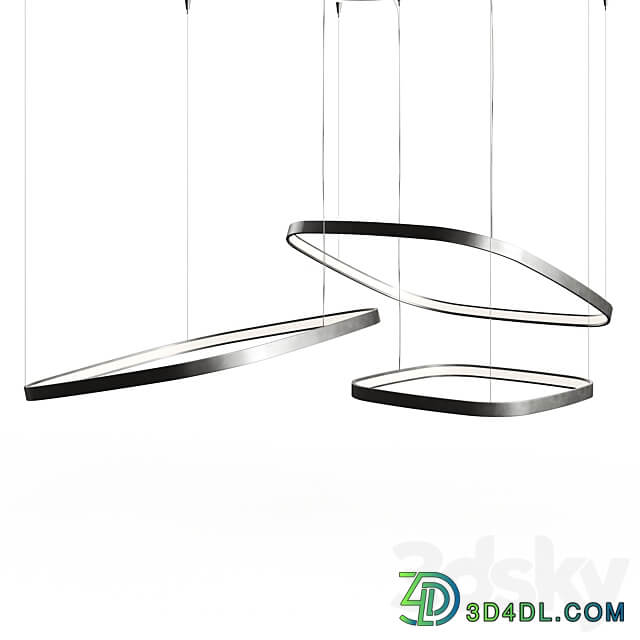 ZERO SQUARE LINE BY PANZERI Pendant light 3D Models