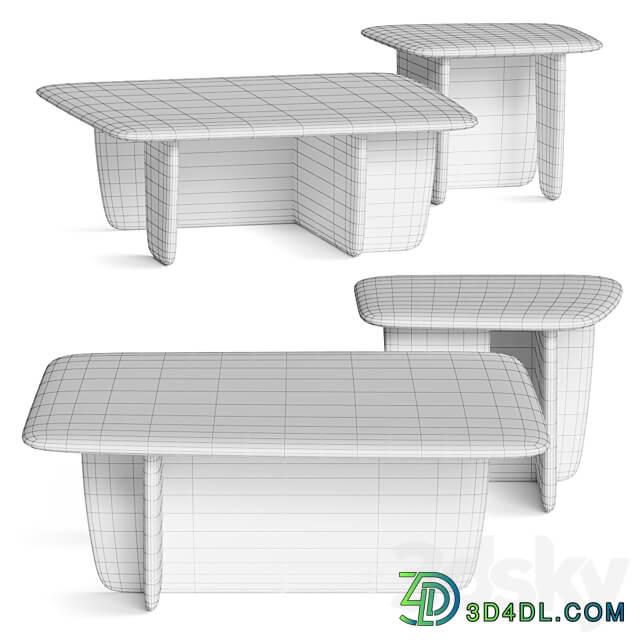 Am.pm Iloss Coffee Tables 3D Models