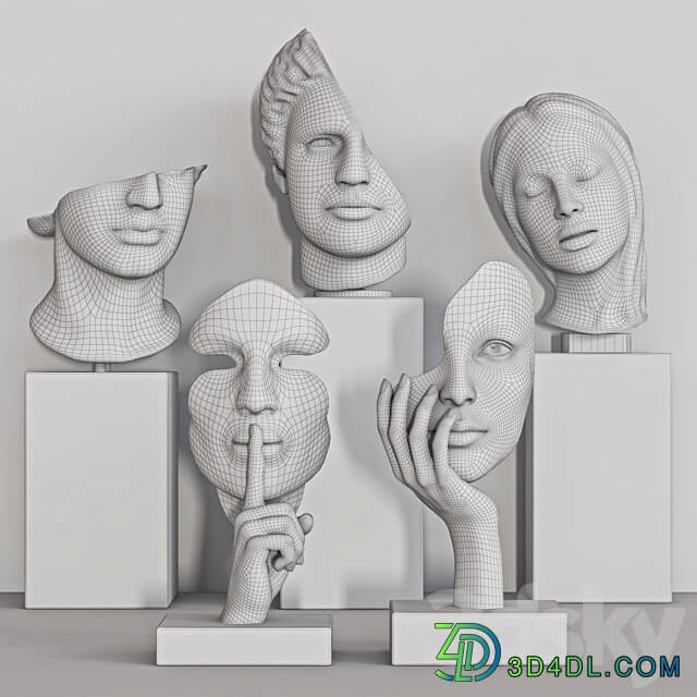 decorative set 47 3D Models